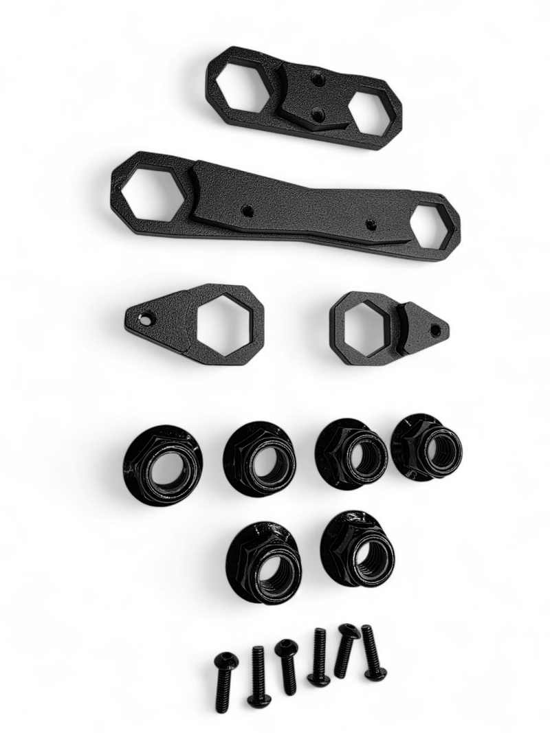 Elektric Offroad Rear Link Nut Plate Kit for 2024+ Can - Am Maverick R - Rugged Terrain