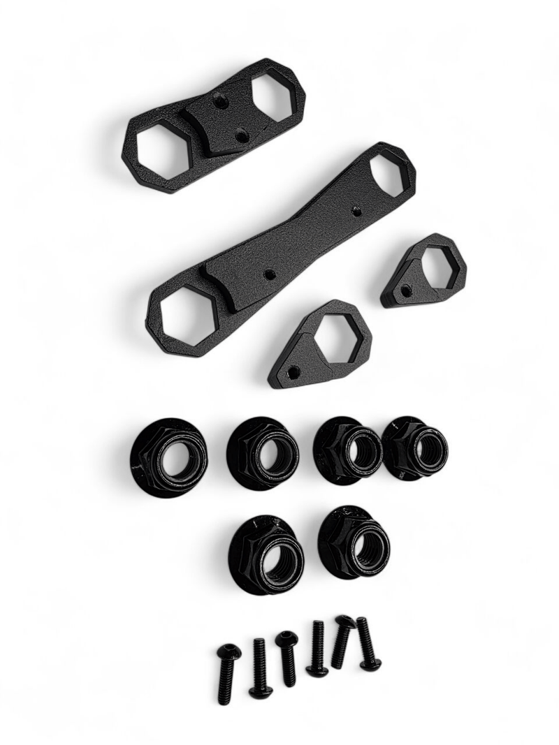 Elektric Offroad Rear Link Nut Plate Kit for 2024+ Can - Am Maverick R - Rugged Terrain