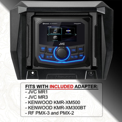 2025 - 2026 Polaris® RZR Pro R, Pro S and Pro XP Multi - Media Receiver Mounting Kit - Rugged Terrain