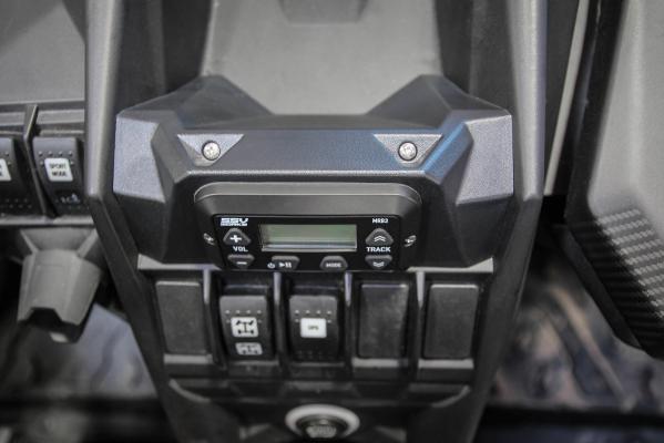 2017 - 2022 CanAm Maverick X3 Dash Mounting Panel for MRB3 Bluetooth Media Controller - Rugged Terrain