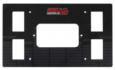 SSV Works Dash Mounting Kit - MRB3 Bluetooth Media Controller for Polaris RZR XP 1000