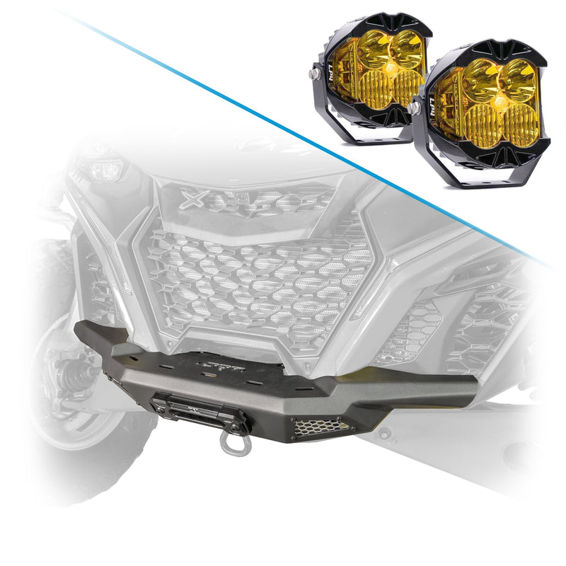 DRT Can - Am 2024+ Maverick R Front Bumper - Rugged Terrain