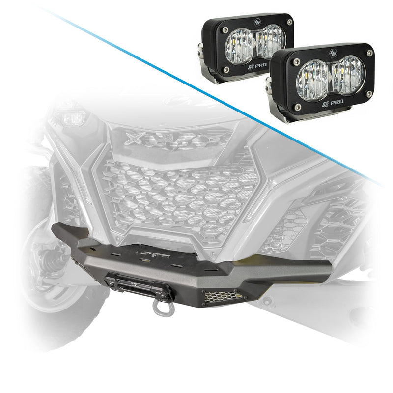 DRT Can - Am 2024+ Maverick R Front Bumper - Rugged Terrain