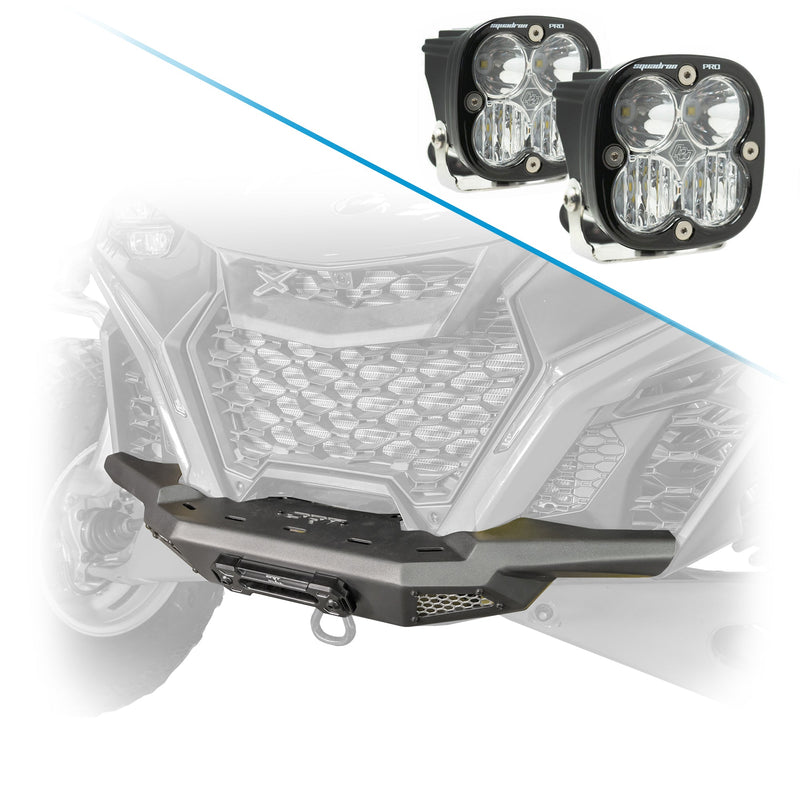 DRT Can - Am 2024+ Maverick R Front Bumper - Rugged Terrain