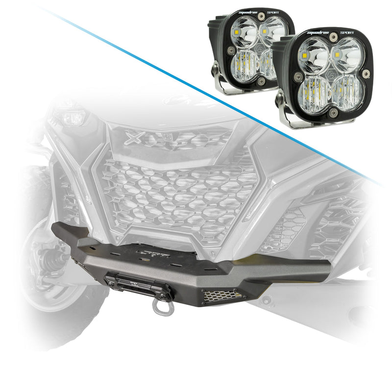 DRT Can - Am 2024+ Maverick R Front Bumper - Rugged Terrain