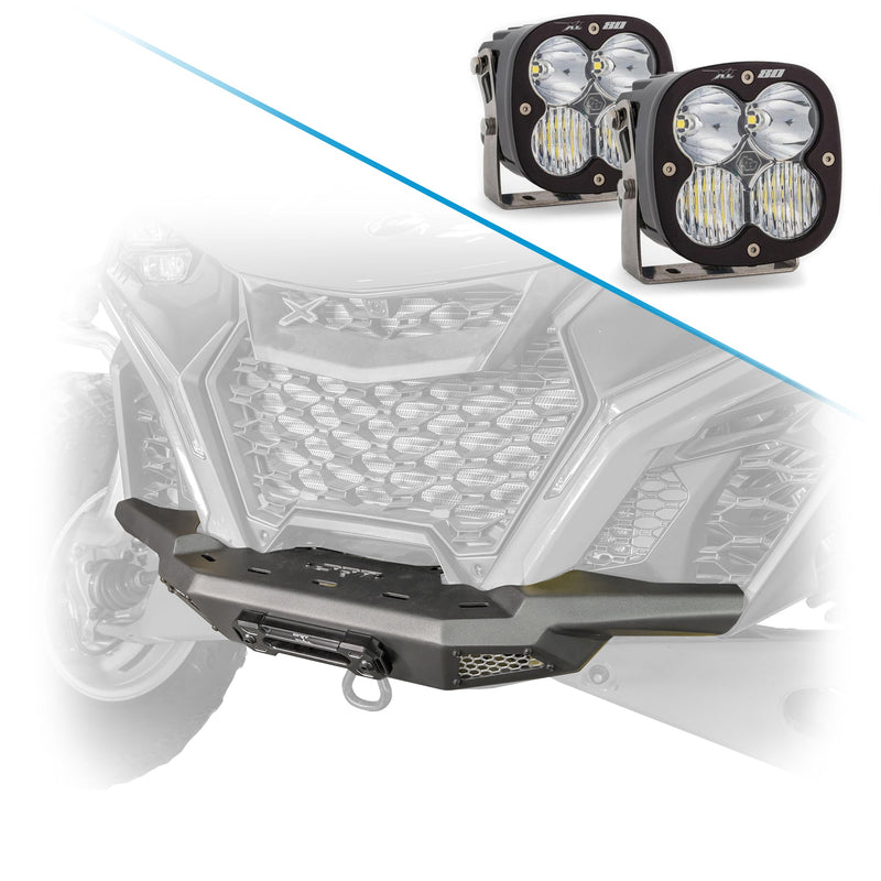 DRT Can - Am 2024+ Maverick R Front Bumper - Rugged Terrain
