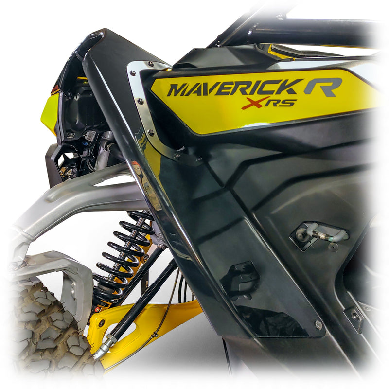 DRT Can - Am 2024+ Maverick R Front Fender Kit - Rugged Terrain