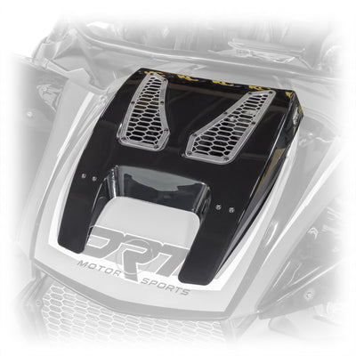 DRT Can - Am 2024+ Maverick R High Impact ABS Hood Scoop - Rugged Terrain