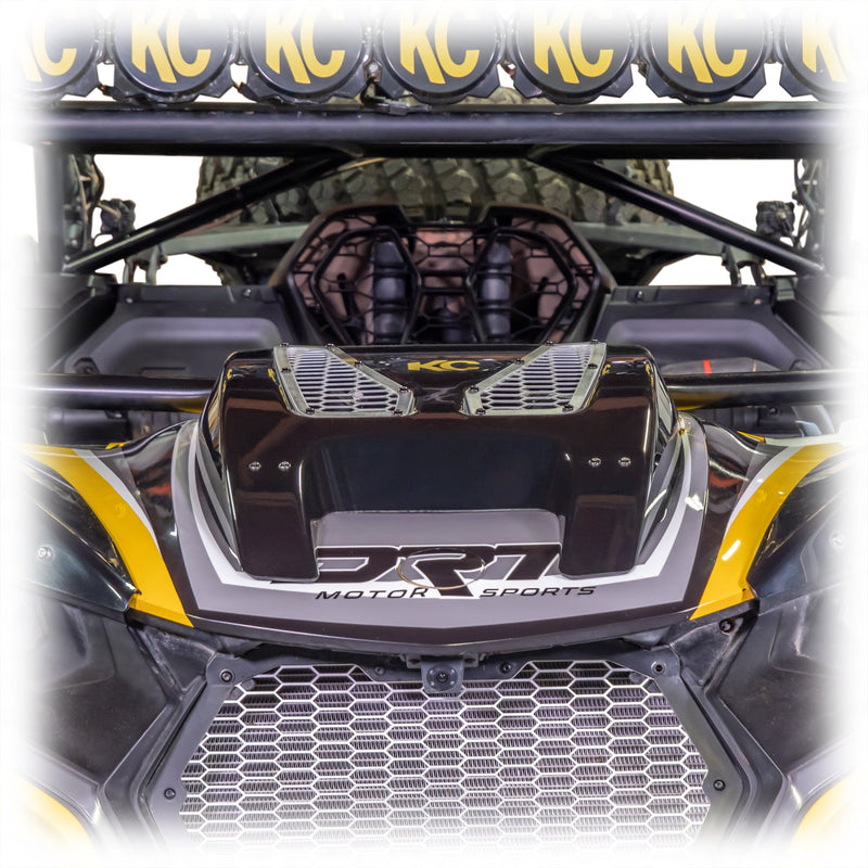 DRT Can - Am 2024+ Maverick R High Impact ABS Hood Scoop - Rugged Terrain