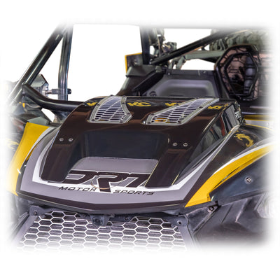DRT Can - Am 2024+ Maverick R High Impact ABS Hood Scoop - Rugged Terrain