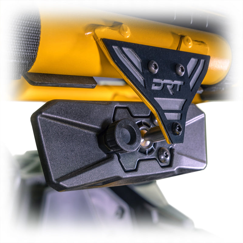 DRT Can - Am Maverick X3 / R Center Mirror Tab Cover Plate for OEM Cage - Rugged Terrain