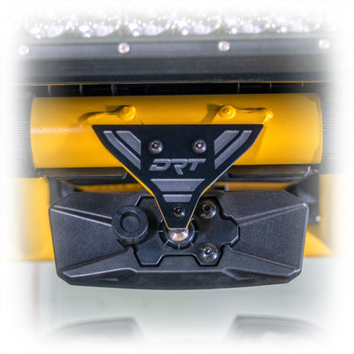 DRT Can - Am Maverick X3 / R Center Mirror Tab Cover Plate for OEM Cage - Rugged Terrain