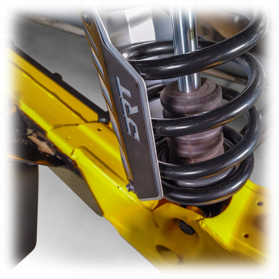 DRT Can - Am 2017+ Maverick X3/R Rear Aluminum Shock Guards - Rugged Terrain