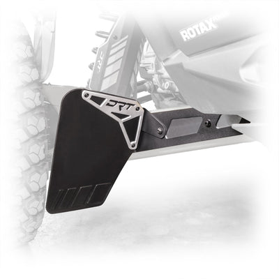 Can - Am 2024+ Maverick R Billet Rear Aluminum Mud/Rock Guard Kit - Rugged Terrain