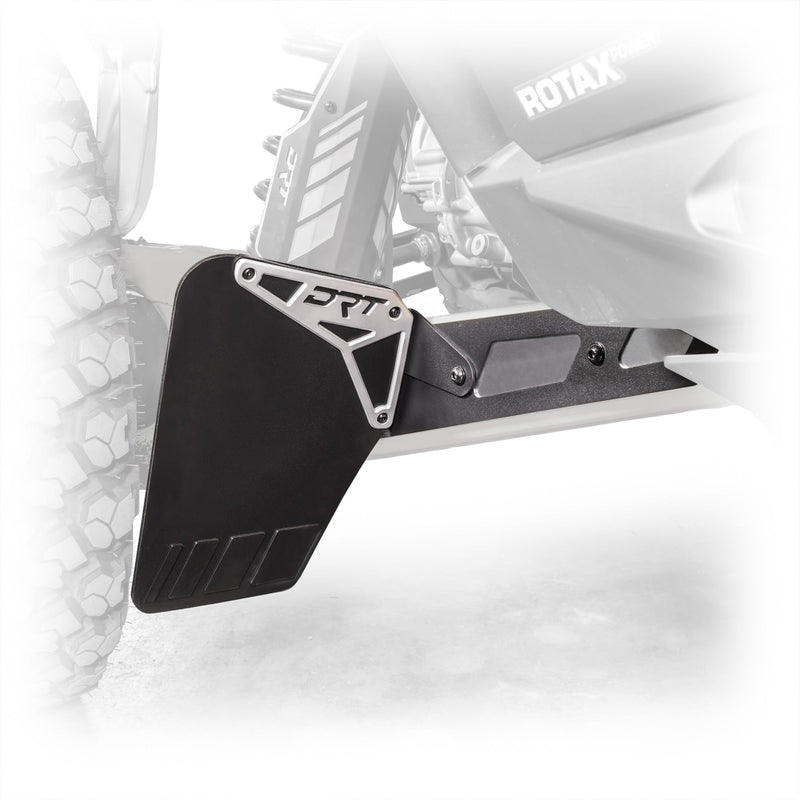 Can - Am 2024+ Maverick R Billet Rear Aluminum Mud/Rock Guard Kit - Rugged Terrain