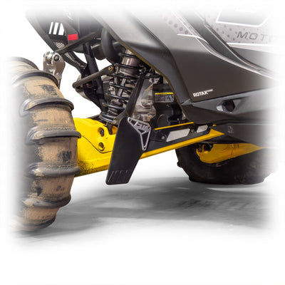 Can - Am 2024+ Maverick R Billet Rear Aluminum Mud/Rock Guard Kit - Rugged Terrain