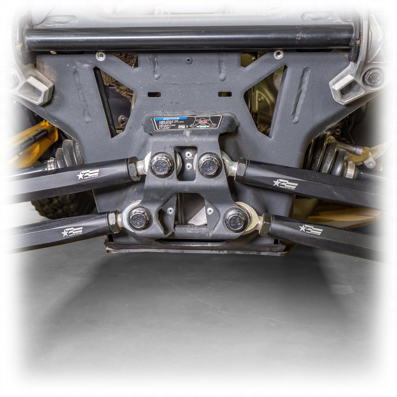 DRT Can - Am 2024+ Maverick R Hex Bar Radius Rod Set - Rugged Terrain