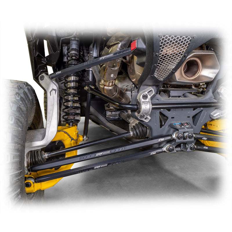 DRT Can - Am 2024+ Maverick R Hex Bar Radius Rod Set - Rugged Terrain