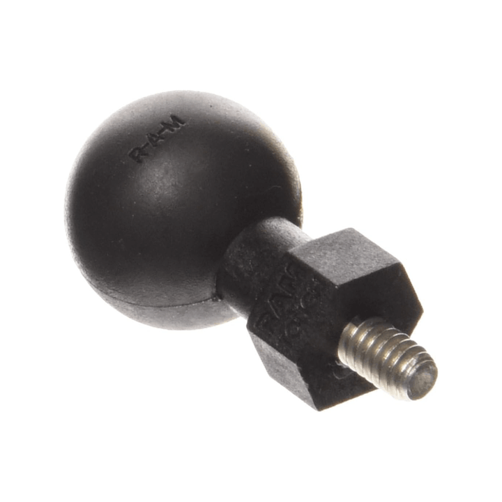 AJK Offroad Ram Mount Ball with Thread 1/2" long - Rugged Terrain