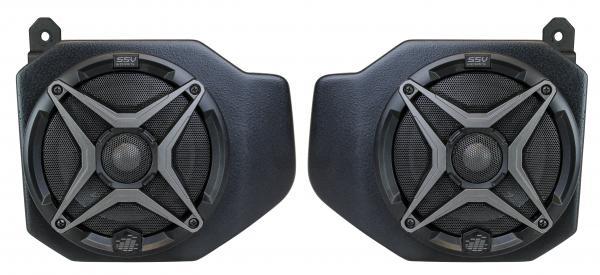 2018 - 2024 Polaris Ranger XP1000 2 - Speaker SSV Works Audio System - Rugged Terrain