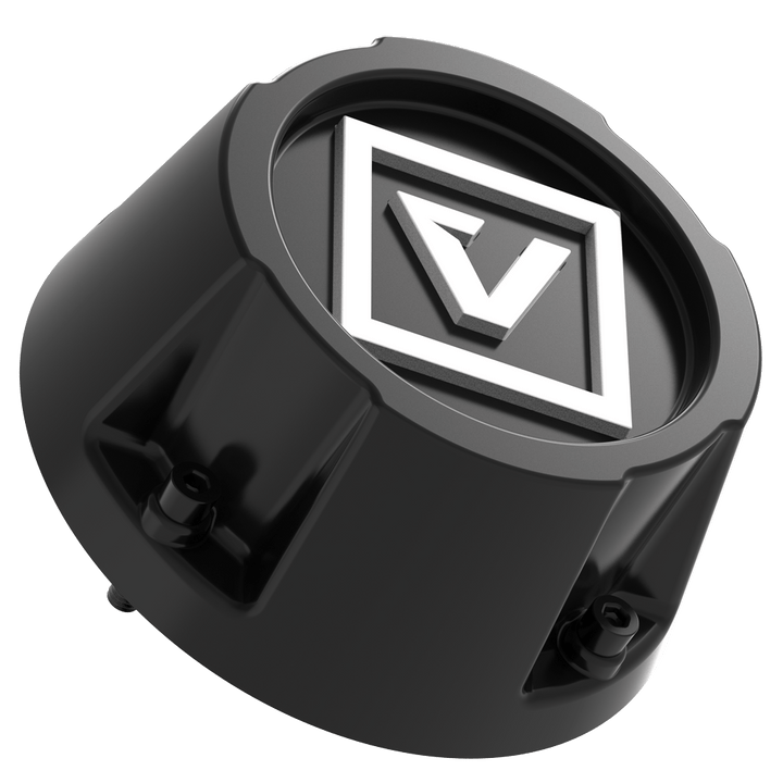 VCAP1 TALL CAP WHITE LOGO 35MM SATIN BLACK - Rugged Terrain