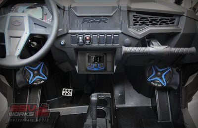 2014 - 2018 Polaris RZR 900 / 1000 JVC MR3 Media Receiver Plug - & - Play Kit - Rugged Terrain
