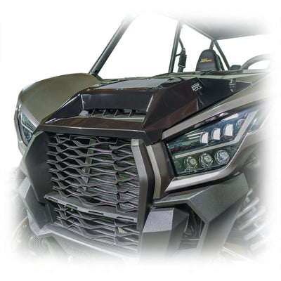 DRT Motorsports Kawasaki Teryx KRX/4 1000 High Impact ABS Vented Hood - Rugged Terrain