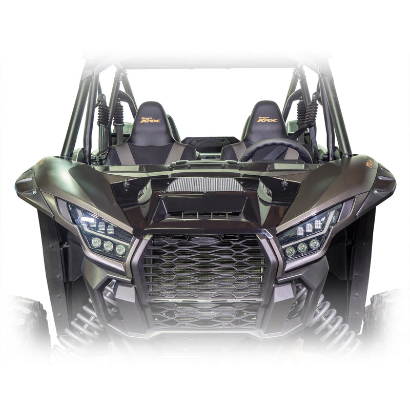 DRT Motorsports Kawasaki Teryx KRX/4 1000 High Impact ABS Vented Hood - Rugged Terrain