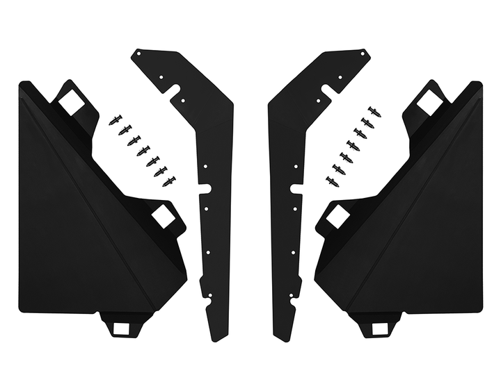Spike Polaris RZR Pro XP - 2 Door Inserts w/ Lower Trim Kit (pair) - Rugged Terrain