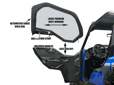 Spike Polaris General Framed Upper Door Kit (pair)