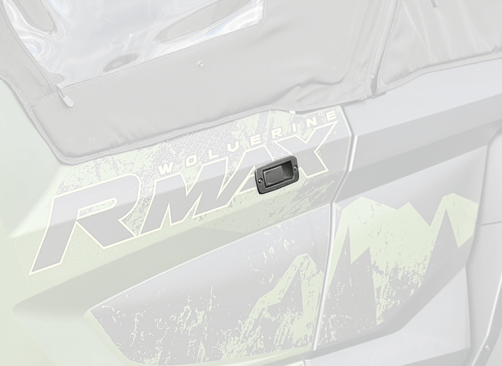 Spike Yamaha Wolverine RMAX - 4 Framed Upper Door Kit - Rugged Terrain