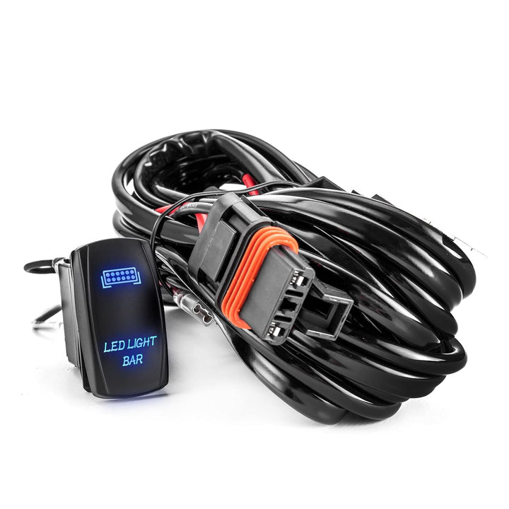Polaris Pulse Bar Plug & Play Wiring Harness & Switch - Rugged Terrain