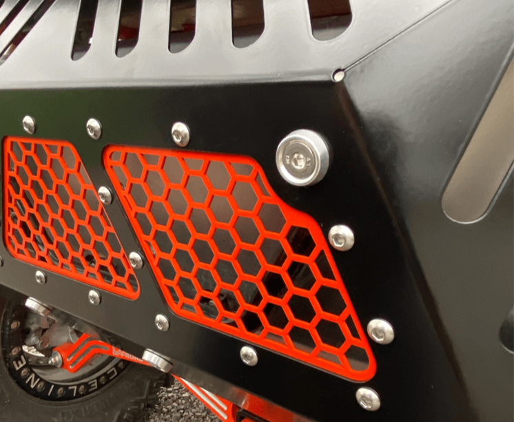 AJK Offroad Exhaust Cover for Honda Talon 1000 X / R