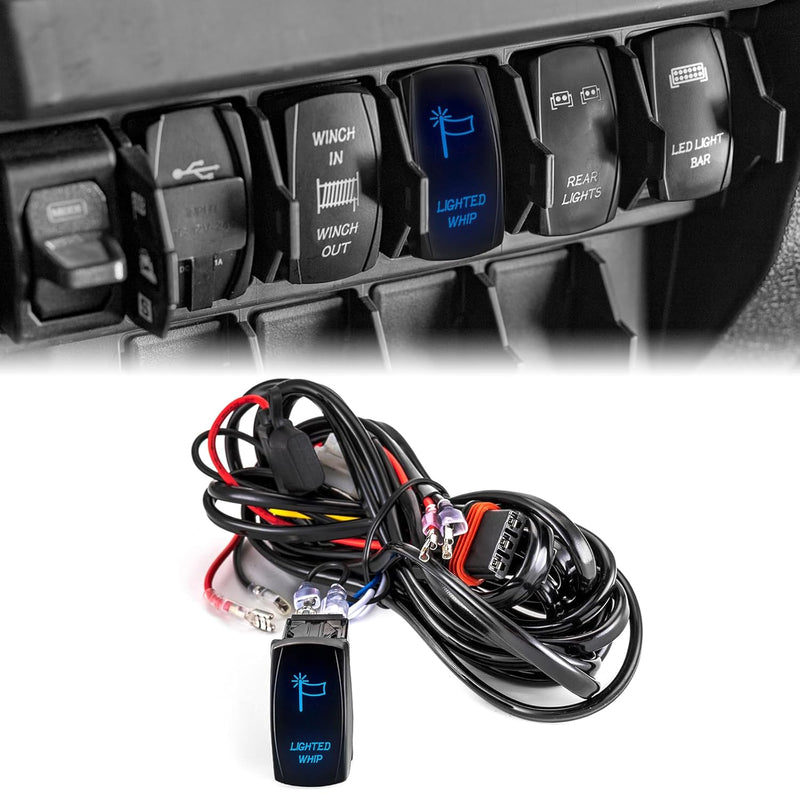 Polaris Pulse Bar Plug & Play Wiring Harness & Switch