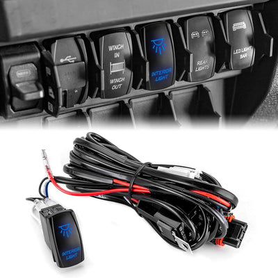 Polaris Pulse Bar Plug & Play Wiring Harness & Switch