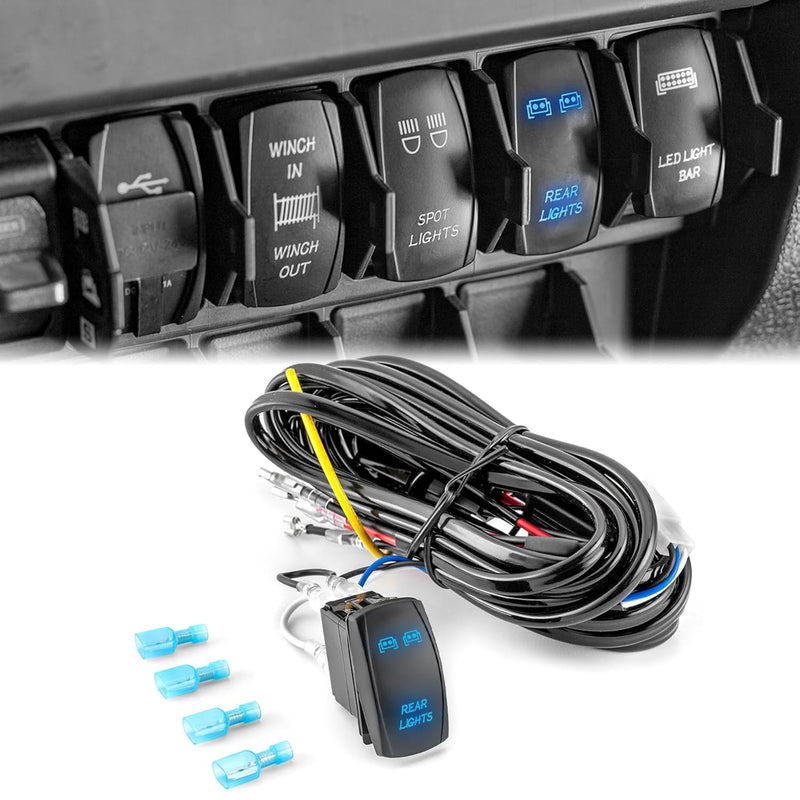 Polaris Pulse Bar Plug & Play Wiring Harness & Switch