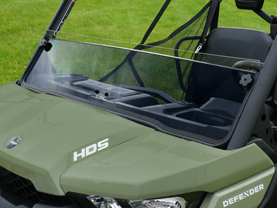 Spike Can Am Defender Short Windshield -Hard-Coated