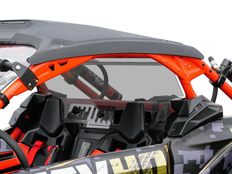 Spike CAN AM MAVERICK X-3 REAR TINTED/VENTED WINDSHIELD