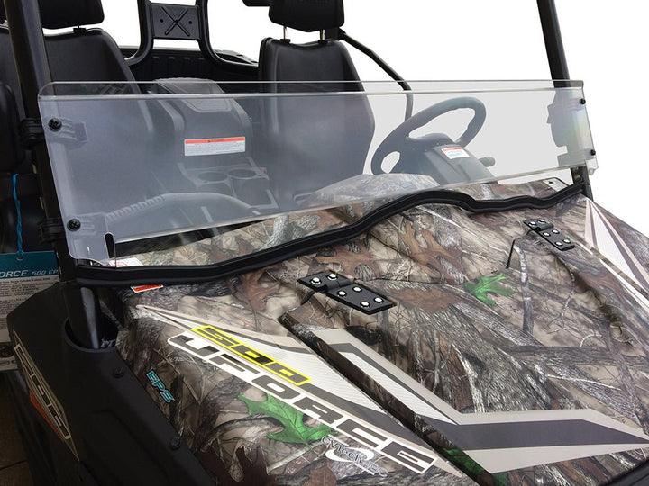 Spike CF Moto U - Force Short Windshield - HC - Closeout - Rugged Terrain