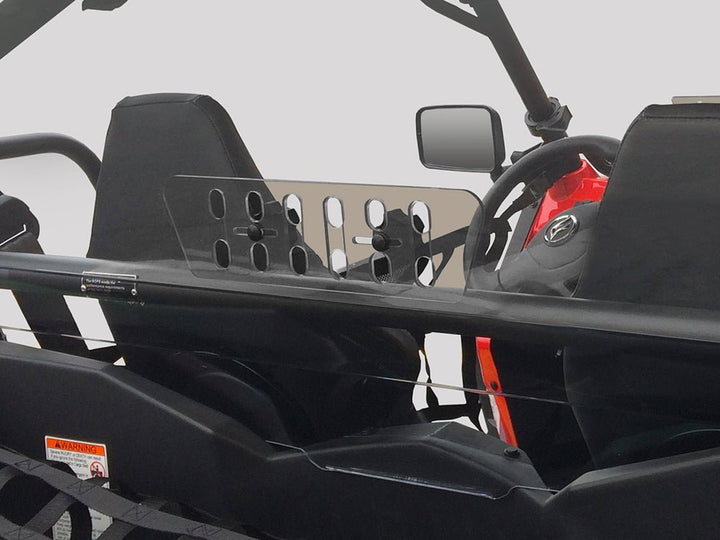 Spike CF Moto Z - Force Rear Windshield With Sliding Vent - Rugged Terrain