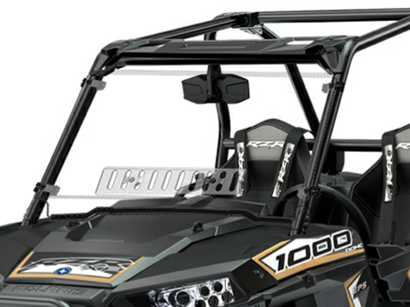 Spike Polaris RZR 900/1000 Full Vented Windshield-HC