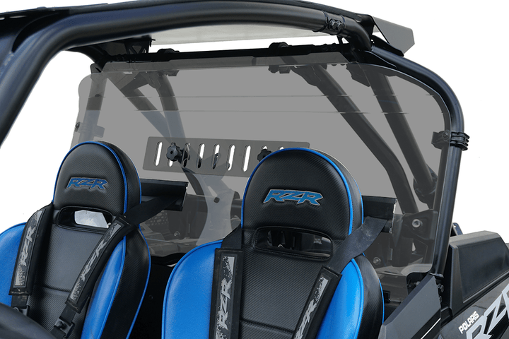 Spike POLARIS RZR Turbo - S Rear W/S - Tinted GP - Closeout - Rugged Terrain