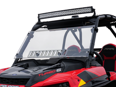 Spike RZR Turbo-S Full Venting Windshield-HC-Closeout