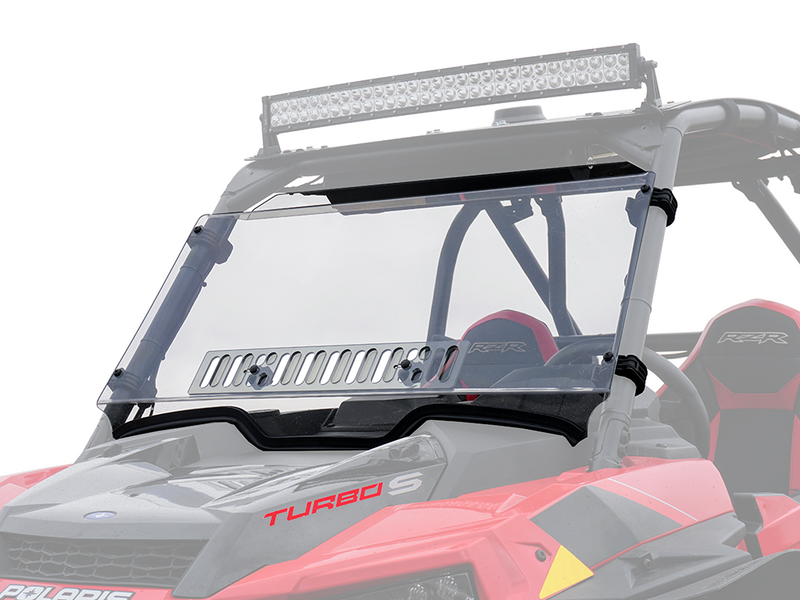 Spike RZR Turbo-S Full Venting Windshield-HC-Closeout