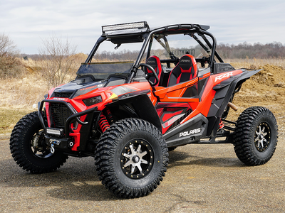 Spike Polaris RZR Turbo-S/XP 1000 Tinted Short Shield-NLA use 78-4450-T