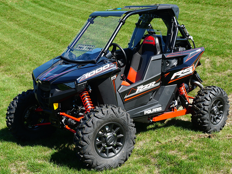 Spike Polaris RZR RS1 Full Venting Windshield-HC- Closeout