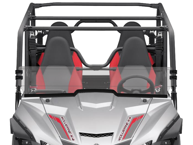 Spike Yamaha Wolverine X-2 / X-4 Short Windshield-HC- Closeout