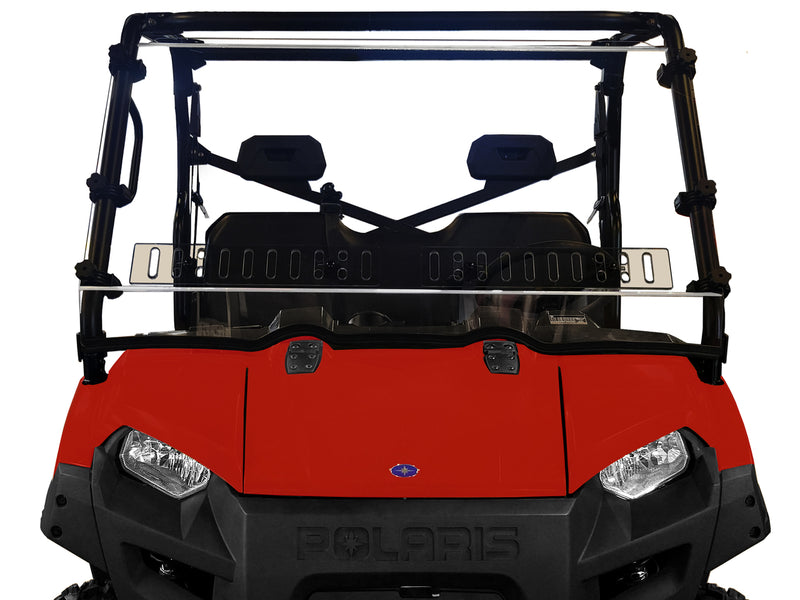 Spike Polaris Ranger Full Size (Round Tubing) Vented Scratch Resistant Windshield