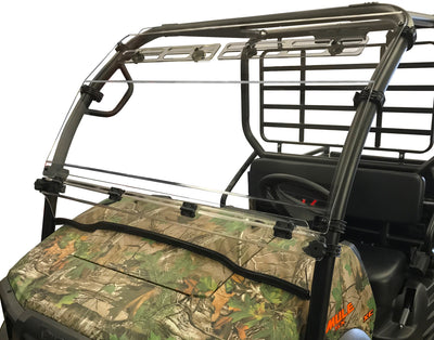 Spike Kawasaki Mule SX  Hinged Windshield W/Upper Vents-HC