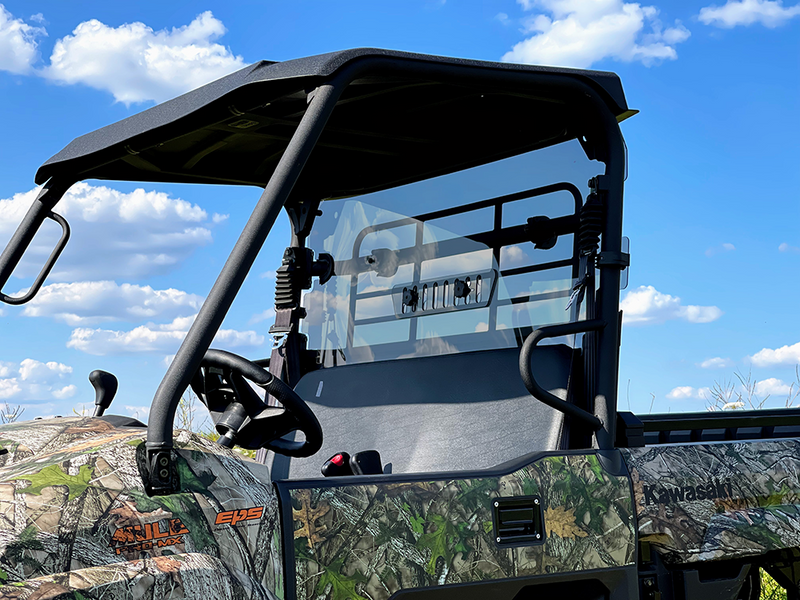 Spike KAWASAKI MULE PRO-MX TINTED/VENTED REAR WINDSHIELD-GP